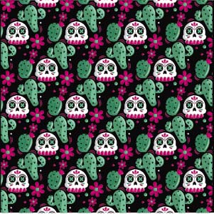 CALAVERAS Y CACTUS